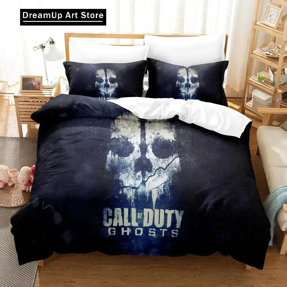 3D Print Game Call of Duty Bedding Set Boys Girls Twin Queen Full Size Duvet Cover Pillowcase Bed Adult Fashion Home