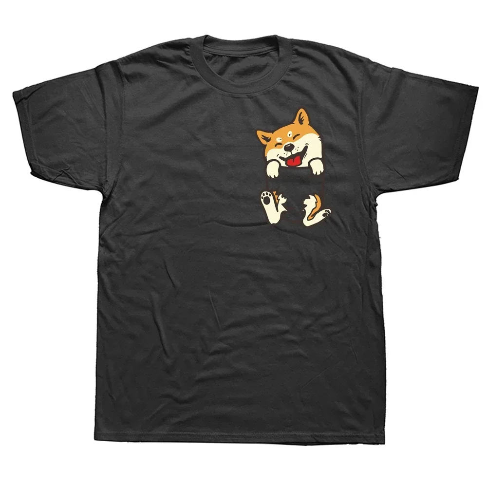 

Graphics Streetwear Short Sleeve Birthday Gifts Summer T-shirts Funny Pocket Shiba Inu Feet Cute Akita Dog Lover Owner T Shirts