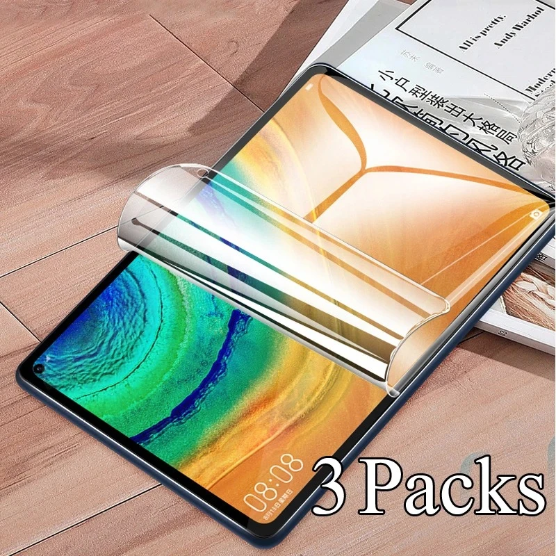 لهواوي MediaPad T5 10 AGS-W09 AGS-L09 AGS2-W09/L09/L03/W19 PET طبقة رقيقة واقية لينة HD واقي للشاشة 10.1 "بوصة اللوحي #2