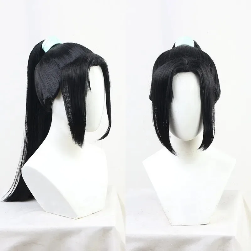 Cy[YMS WIG] ارتداء كتاب دليل المساعدة الذاتية Shen Qingqiu Cos Wig Luo Binghe Scum Villain System