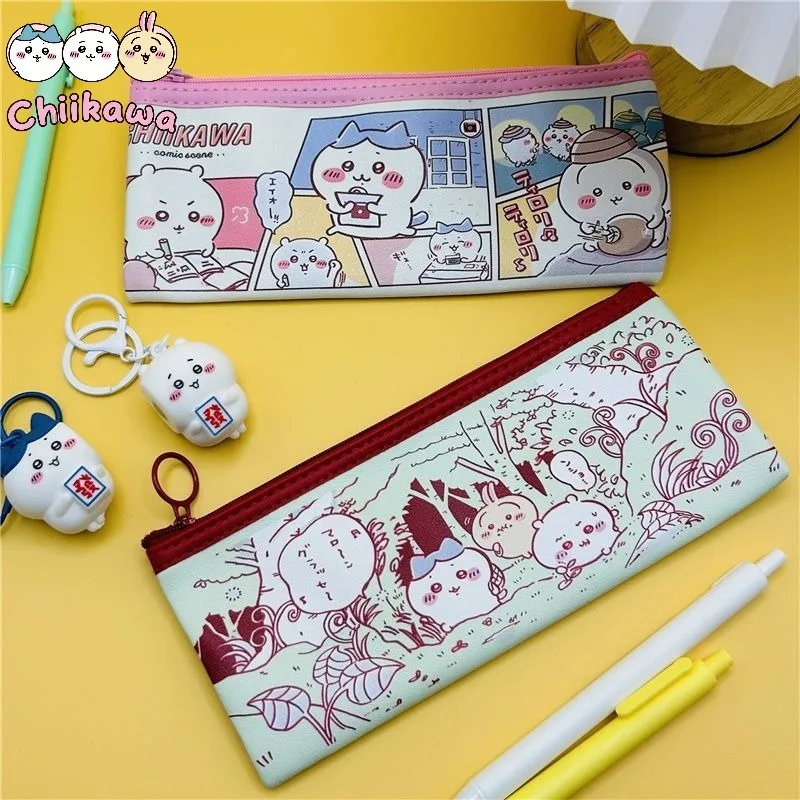

Chiikawa Pencil Bag Sun Star Comics Theme Stationery Box Handbook Sticker Stationery Boys and Girl Birthday Gift Friend Holiday