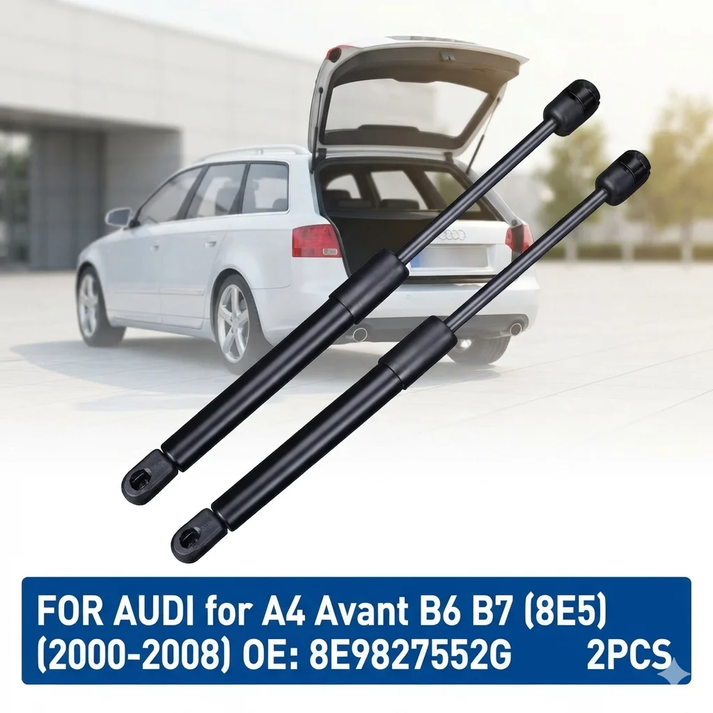 2PCS Auto Rear Tailgate Boot Trunk Gas Spring Struts Accessories For Audi A4 B6 Avant 8E5 2000-2004 A4 B7 Avant 8ED 2004-2008