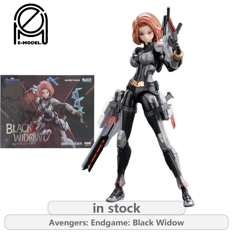 principio-modello-e-originale-mecha-girl-series-avengers-endgame-black-widow-action-figure-modello-di-assemblaggio-giocattoli-regali-per-ragazzi
