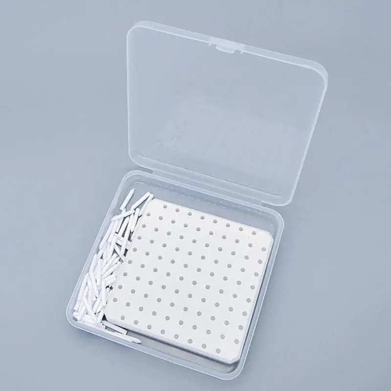 R66A قطعة السيراميك المقاومة للحرارة دعم دبوس ووسادة فرن ملحقات فرن السيراميك لفرن الزجاج السيراميك #4