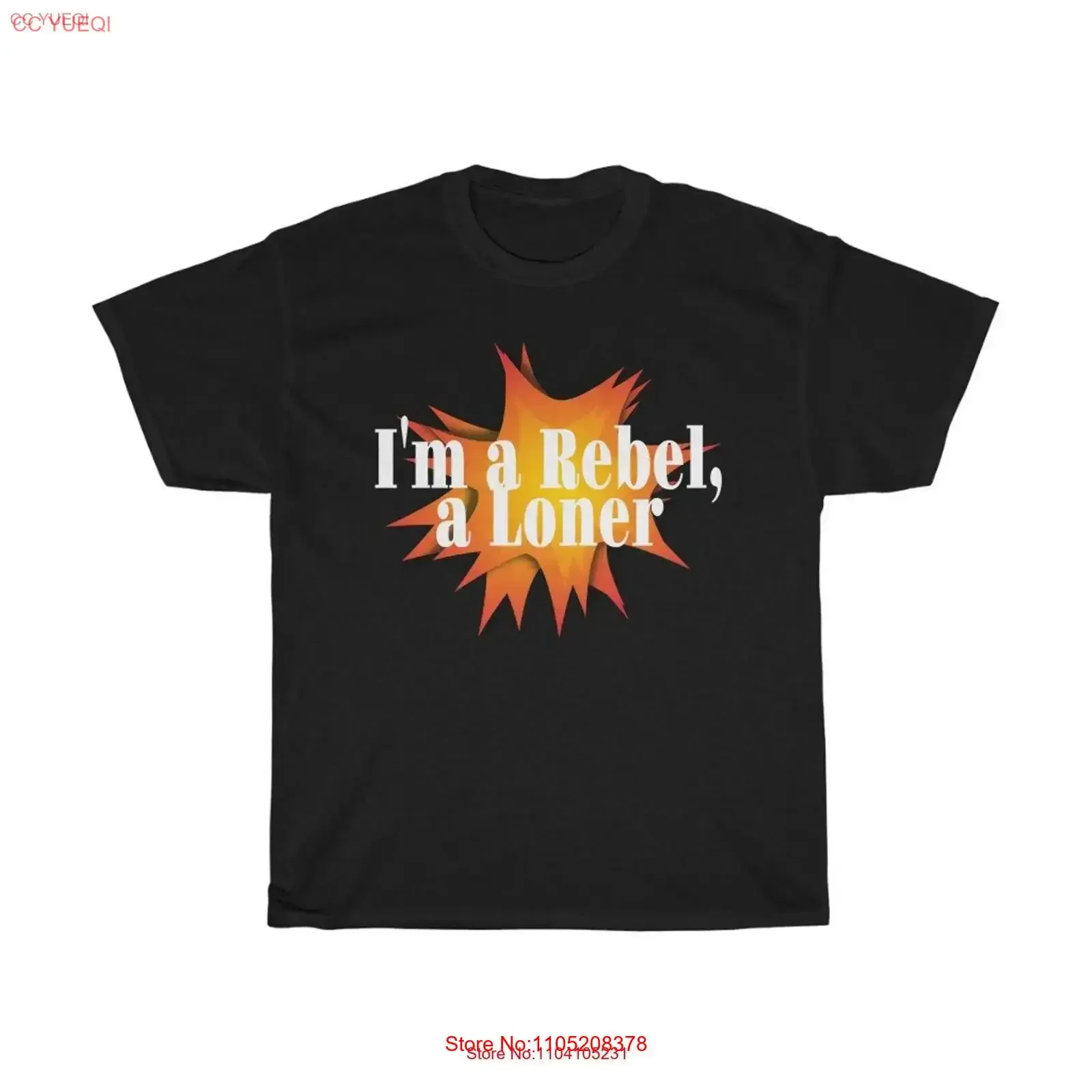 I'm a Rebel Loaner Introvert Peewee Dottie Heavy Cotton T Shirt vintage Washed Breathable Versatile Casual fashion Stretched