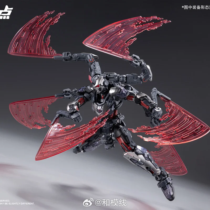 Original HEMOXIAN Tastier Mecha Montage Modell Kit Action Figure Luxus Mecha Tastier Mechanische Hund Figur Sammlung Spielzeug Geschenk