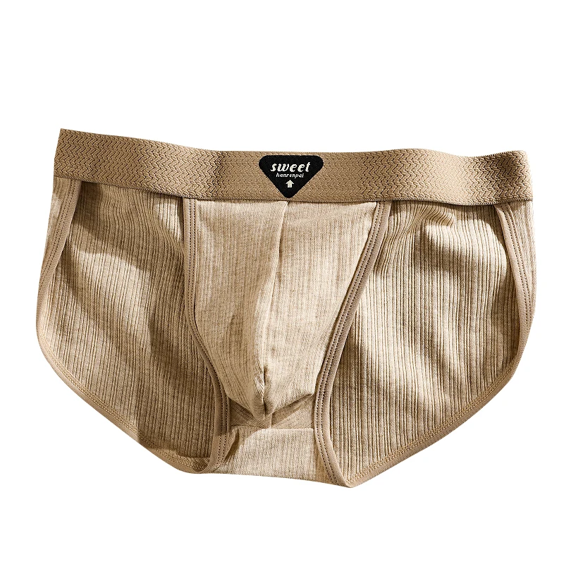 3-pack men's underwear men's briefs youth sports shorts breathable cotton sexy briefs personality men's underpants briefs