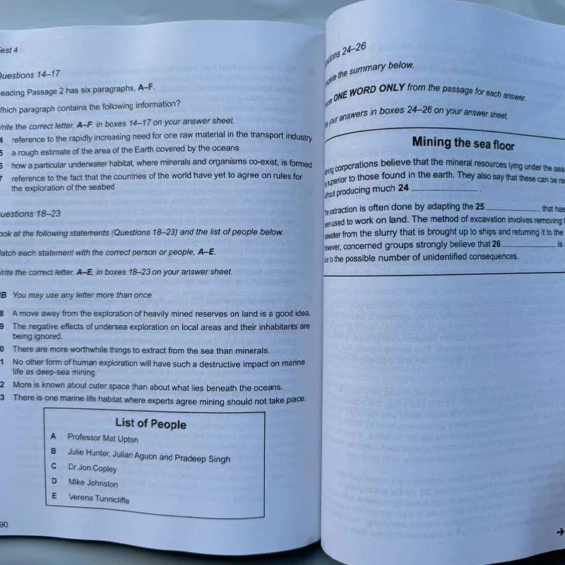 Imagem -03 - Cambridge English Ielts 19 Workbook Oficial Falando Ouvir Escrita Livro de Estudo Testes Praticais Autênticos Novo