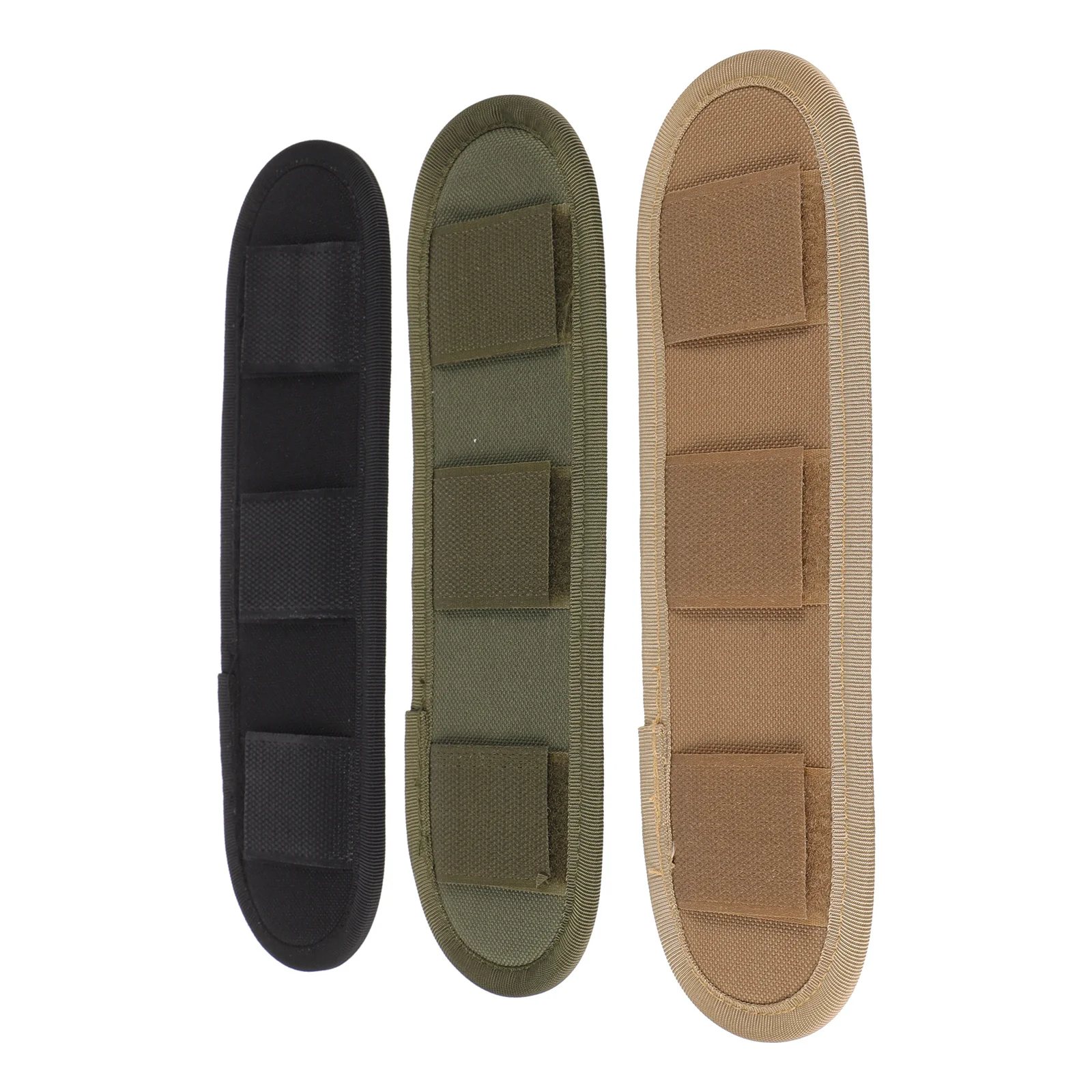 

3Pcs Shoulder Pad for Backpack Thick Elastic Polyester Shoulder Strap Cushion Pad Decompression Support for Luggage Bags