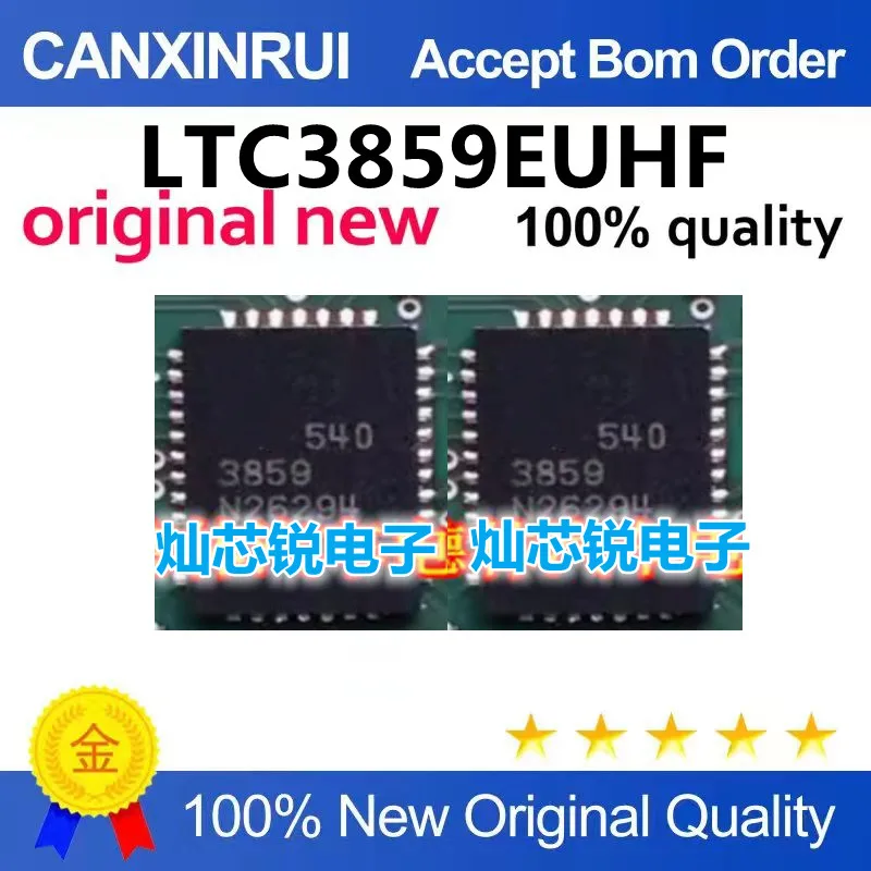 (5-100piezas)import original genuine LTC3859EUHF LTC3859IUHF LT385 QFN can be directly