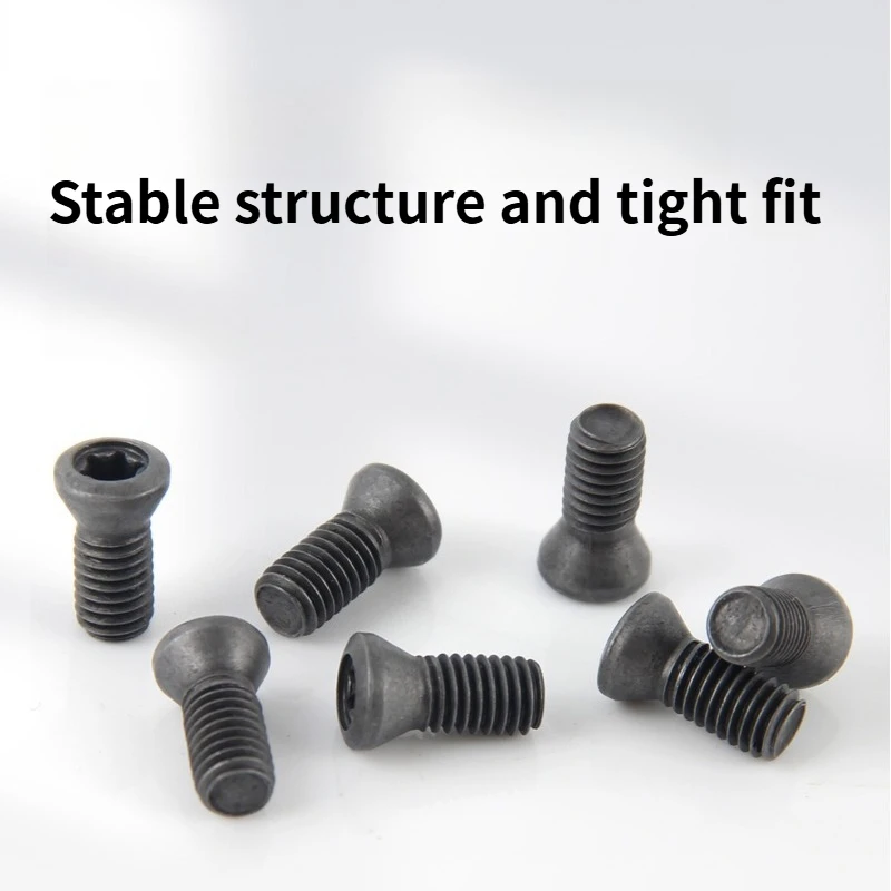Vite Torx CNC M1.6 M1.8 M2.0 M2.2 M2.5 M3.0 M3.5 M4.0 M5.0 M6.0 Set di viti portautensili per tornio + 1 cacciavite CNC