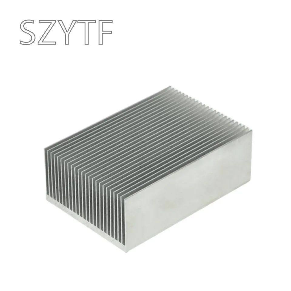 High Power Electronic Heatsink Radiator Cooler Radiator Aluminum 100×69×37MM Heat Sink  Fins Fine-toothed