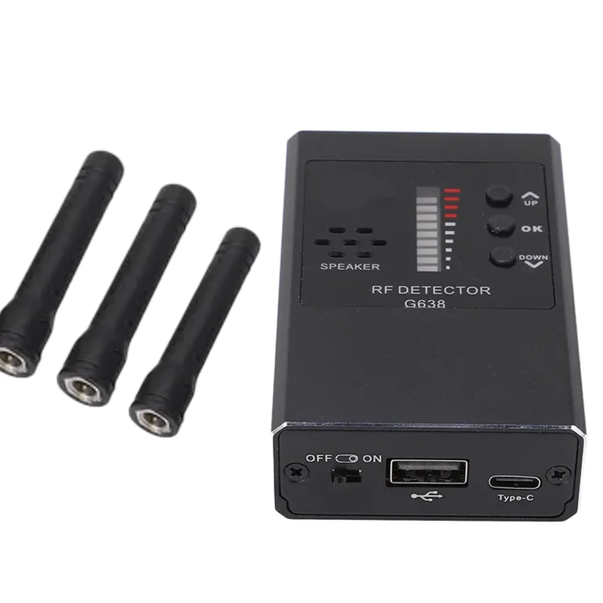 

Антишпионский радиочастотный детектор G338 — найти скрытые камеры Wi-Fi, ошибки, GPS-трекеры, защита конфиденциальности, длительное время работы, необходимое для путешествий