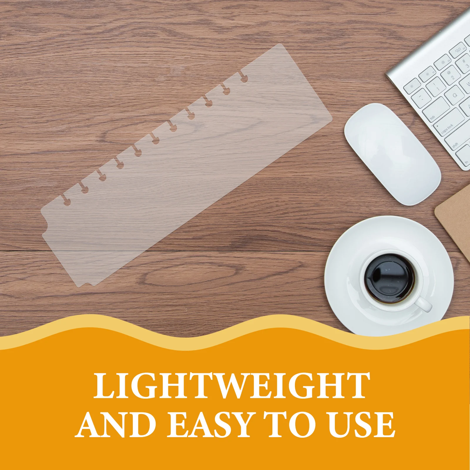 Carpeta de cuaderno, divisores de temas, marcapáginas para carpeta planificadora en espiral, carpetas de plástico, 5 uds.