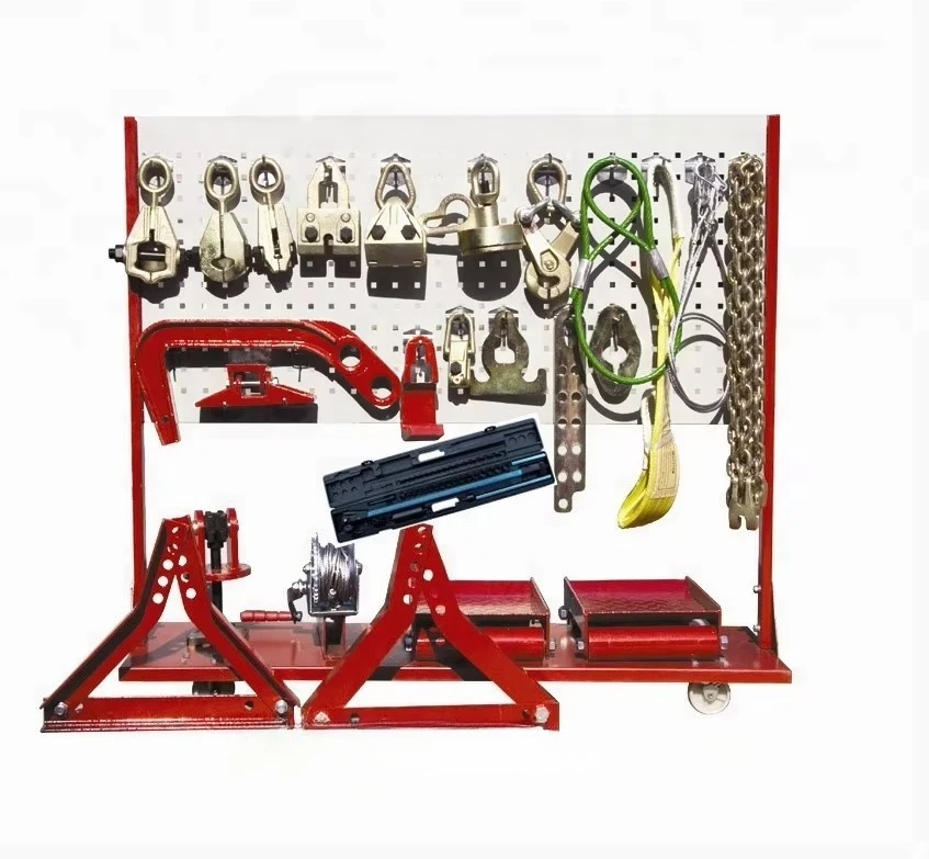 Used Target TG-510A Auto Body Frame Machine CE ISO Certified 10 Tons Capacity Iron Metal Construction Chassis Collision Work