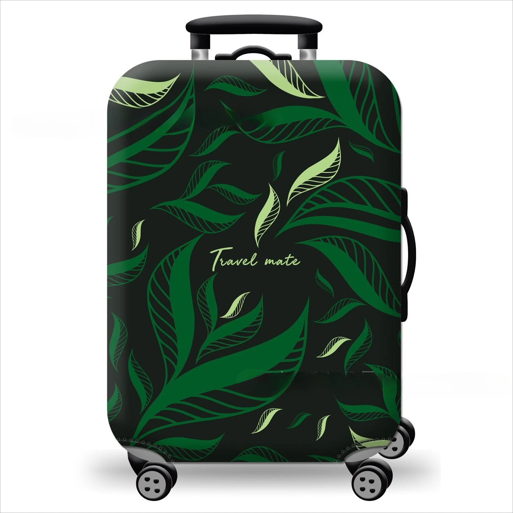 

Printed box cover Thickened suitcase protective cover Suitcase dust cover Tie rod leather case Elastic cover Box cover Elastic