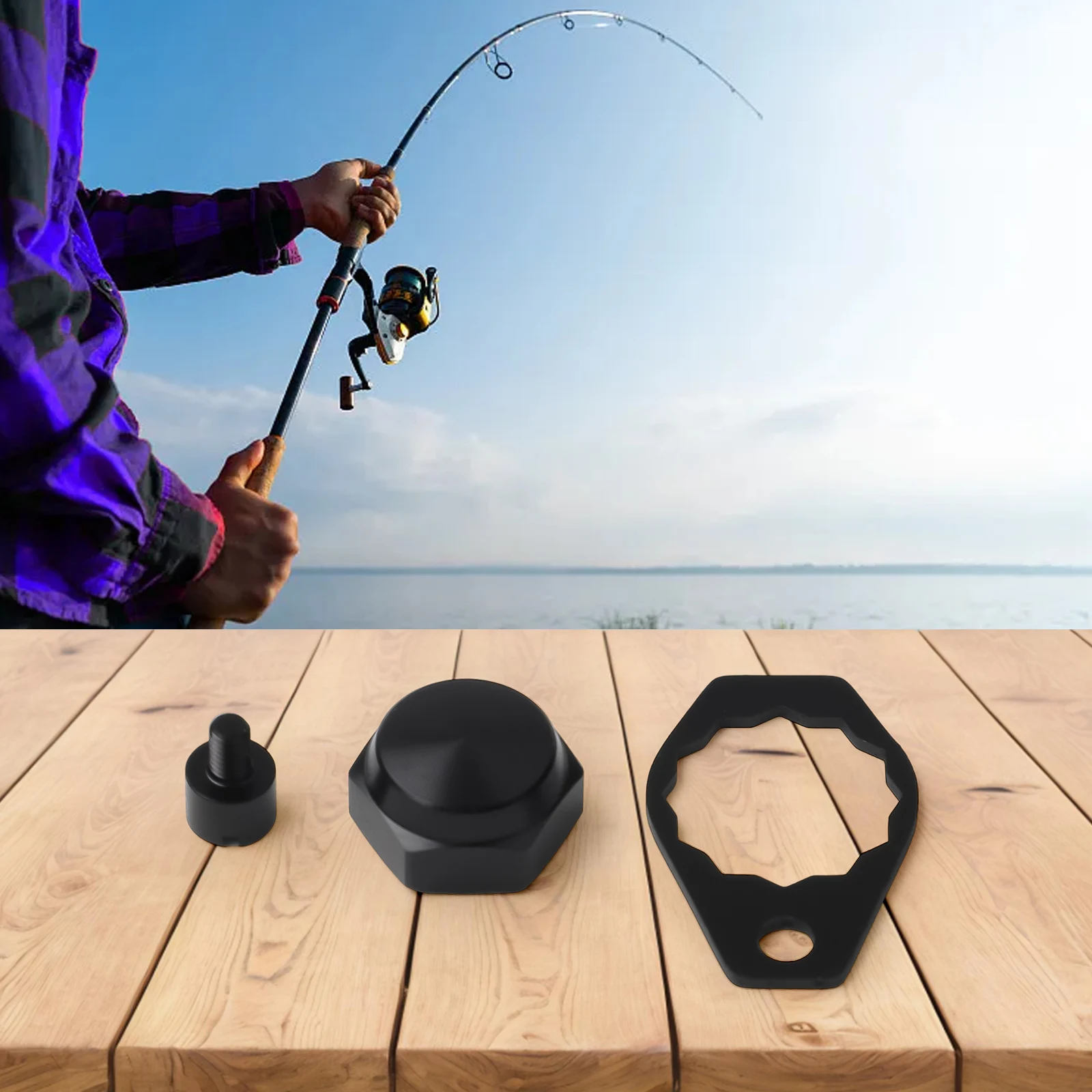 Nut Three-piece Set FOR DAIWA - Reel Repair Kit 评论和价格