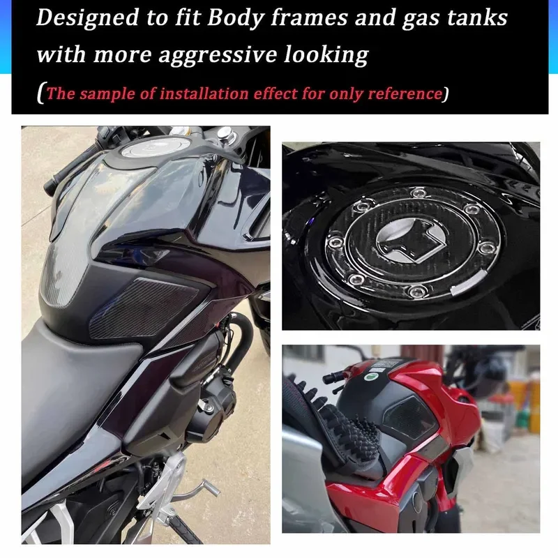 For Honda cb190r cb190r CB 190r motorcycle anti slip fuel oil tank pad side knee grip decal protector water proof Sticke 3D