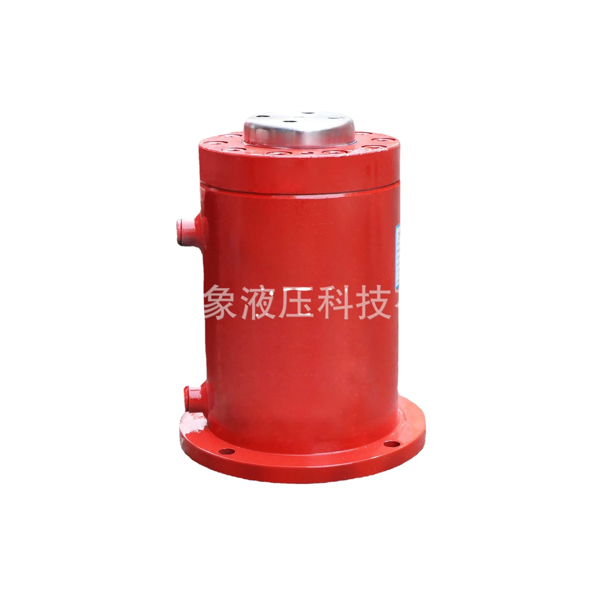 Hydraulic Cylinder Oil Top Woodworking Machinery Workbench Cylinder Upper Compass Upper Flat Shaft Header, Bore: 125