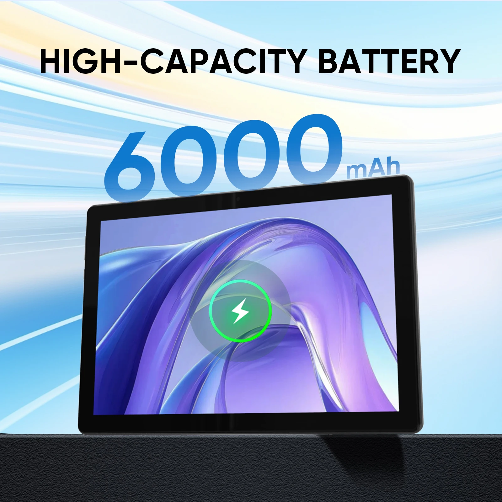 Tablet I-Atar Android 12 de 10 polegadas, processador quad-core, 4 GB de RAM, 64 GB de ROM, tablet expansível de 128 GB, tela sensível ao toque de alta definição