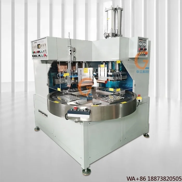 

Automatic Rotary High Frequency Welding and Cutting Machine Pressure Cuff Bladder Pvc and Pipe Welding Machine