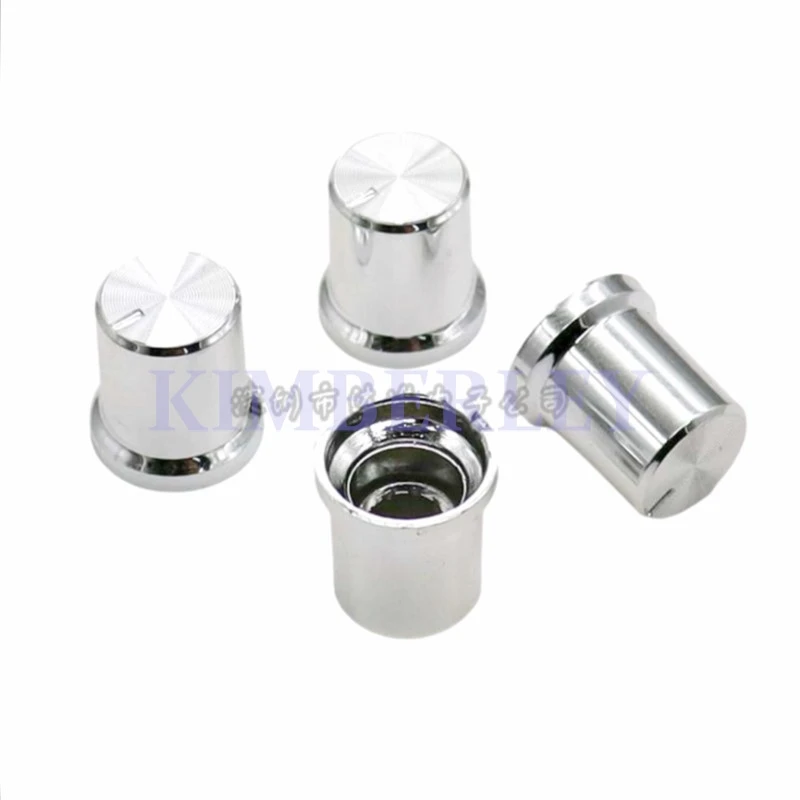 20 Piece 15MM Plastic Silver Sun Print Knob Sound Knob Power Amplifier Volume Adjustment Knob Potentiometer Knob