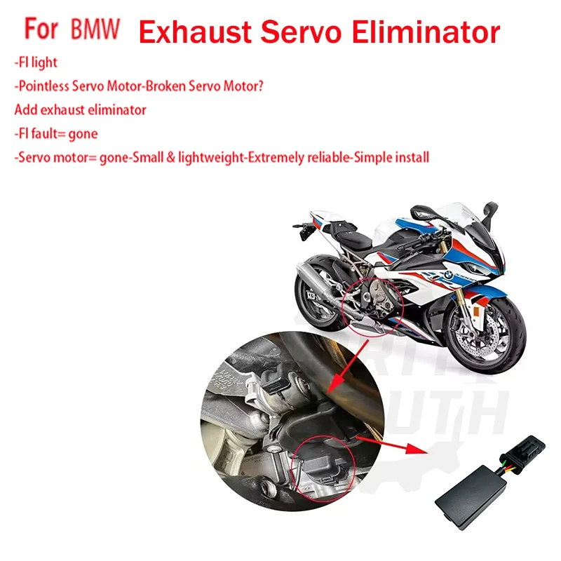 

For BMW S1000RR/M S1000R S1000XR HP4 R18 RnineT R1200 GS R1200 R / RS / RT R1250 RT Servo fault removal module