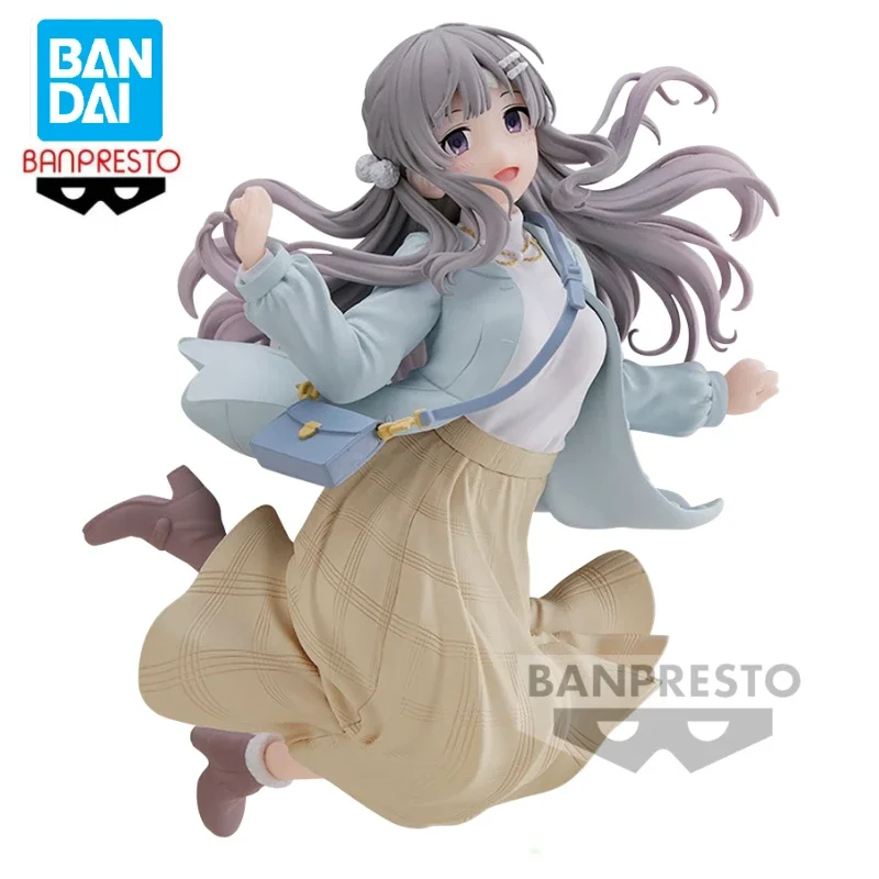 В наличии Bandai BANPRESTO Emotional Lens THE IDOLM@STER Shiny Colors Yukoku Kiriko Аниме Фигурка Игрушка Подарочная Коллекция Моделей