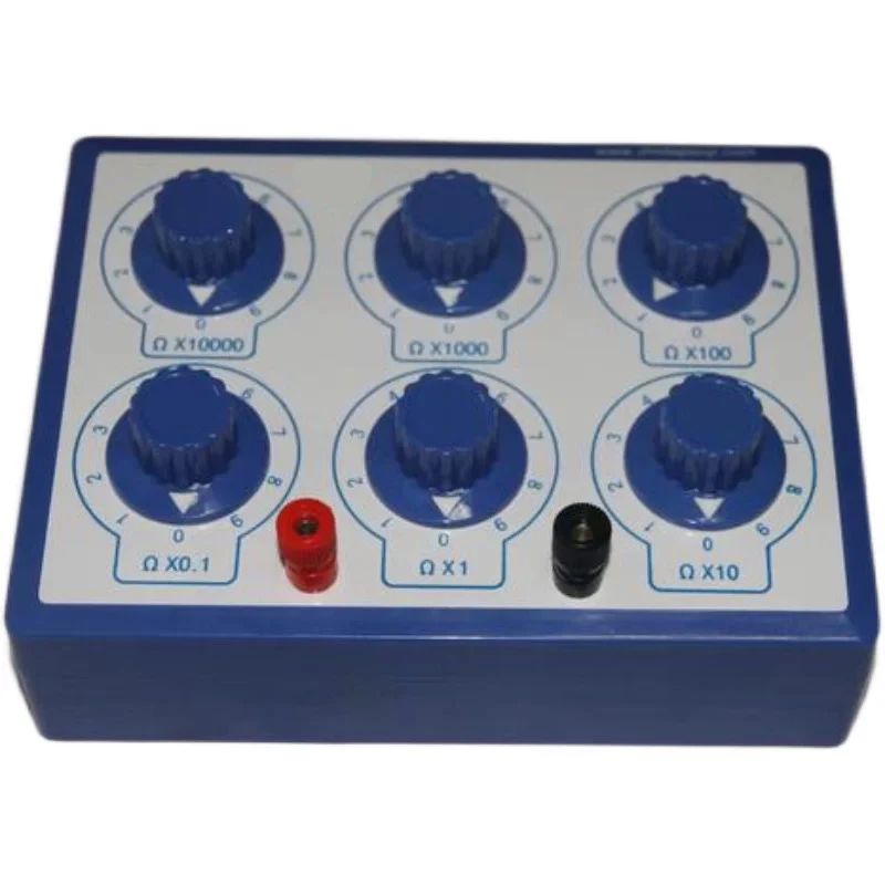 Six Position Resistance Box 99999.9 Ω Physical Experiment Slectrical Equipment