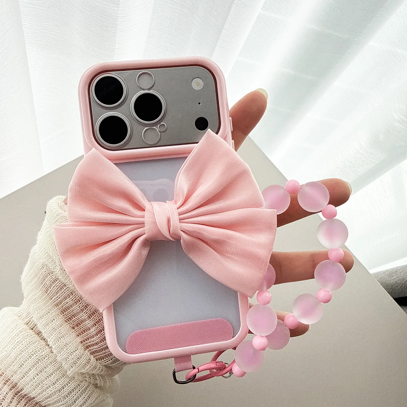 Różowe etui na telefon z kokar – Phone Accessories Crochet recenzja i cena