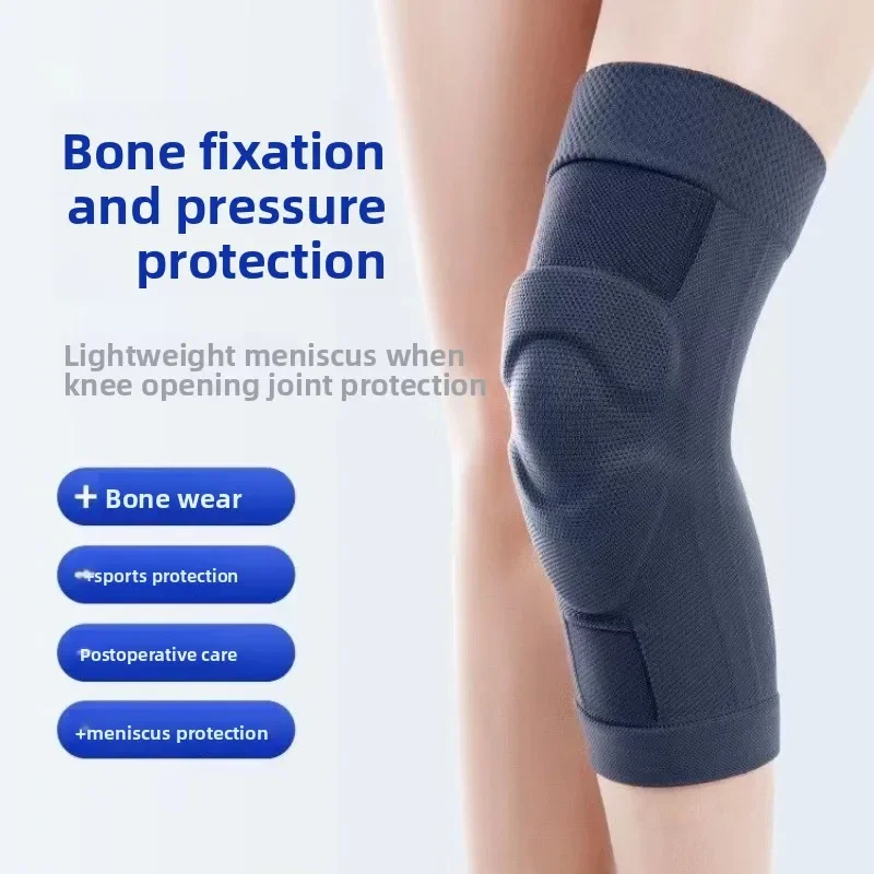 Meniscus Patella Support Knee Sleeve Lightweight Joint Protector for Summer Running Outdoor Sports