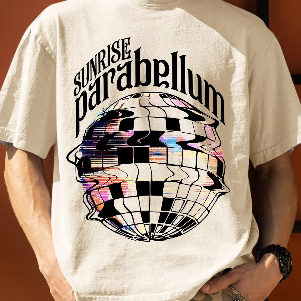 Disco Elysium T-Shirt: Sunrise Parabellum Tee, Kim Kitsuragi Fan Gift Oversized Printed T-shirt