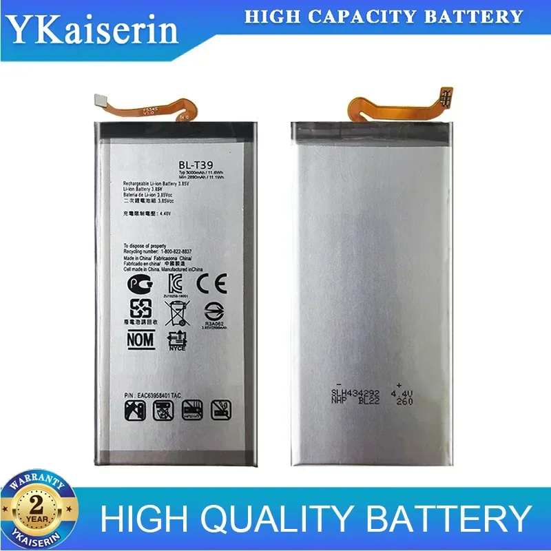 BL-T39 Battery For LG G7+ G7 LM Thinq G710 Q7+ LMQ610 Mobile Phone Bateria + Free Tools