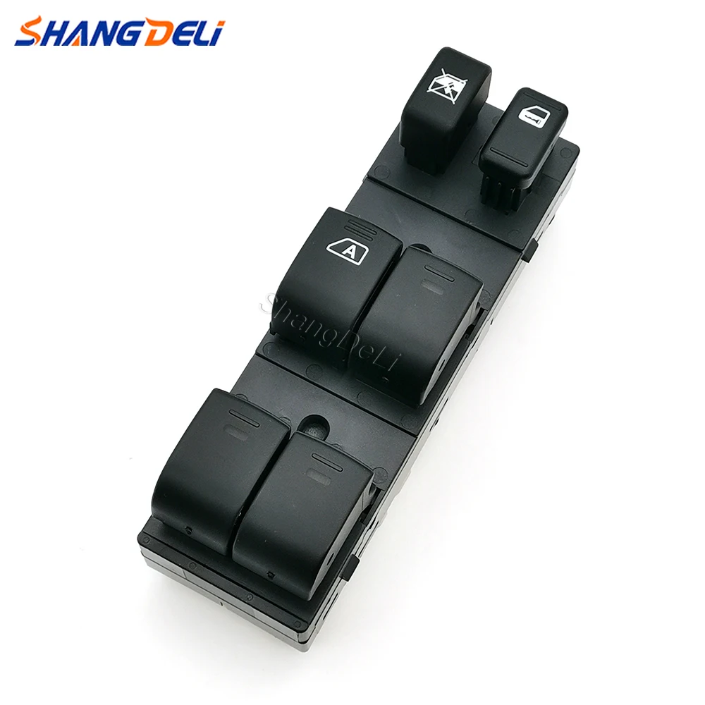 

17PINS Car Lifter Switch Button Power Window Control Switch Left Driver Side For Nissan X-Trail 2 T31 2007 2008 2009