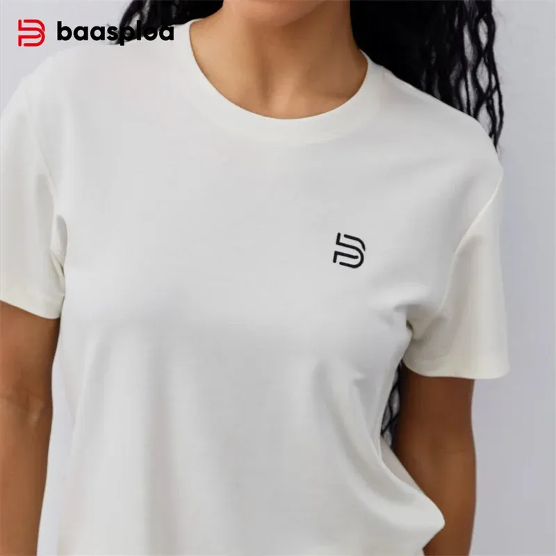 Baasploa Women Sport T-Shirt Brand High Quality Tee for Women New Fashion Comfort Breathable Quick Drying Female Clothing Train