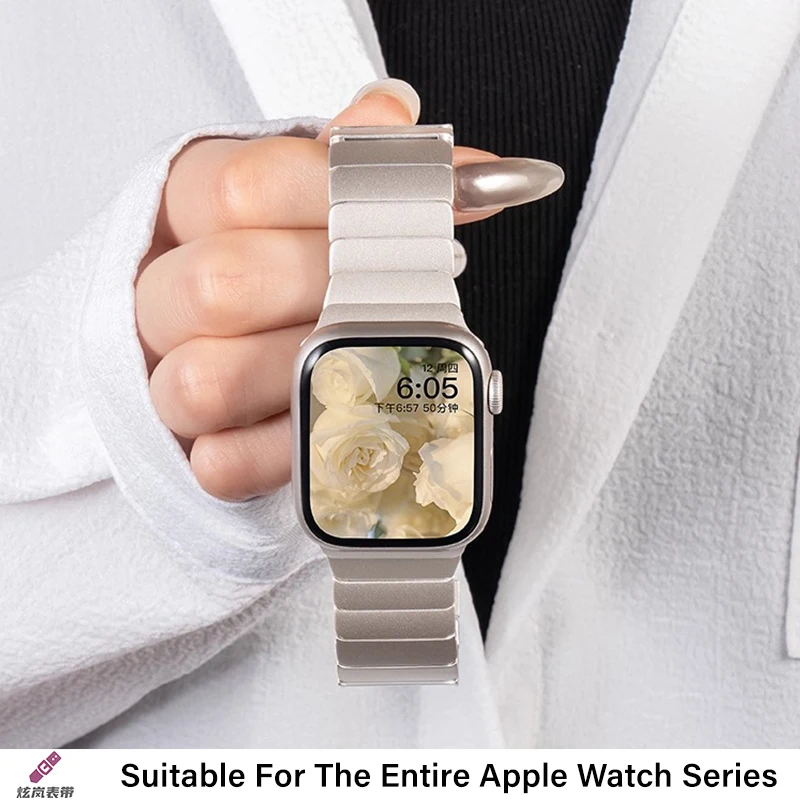 Metalowy pasek do Apple Watch Ultra 49mm 10 46mm 42mm 9 8 7 45mm 41mm Bransoletka do iWatch serii 6 5 4 SE 44mm 40mm 38mm