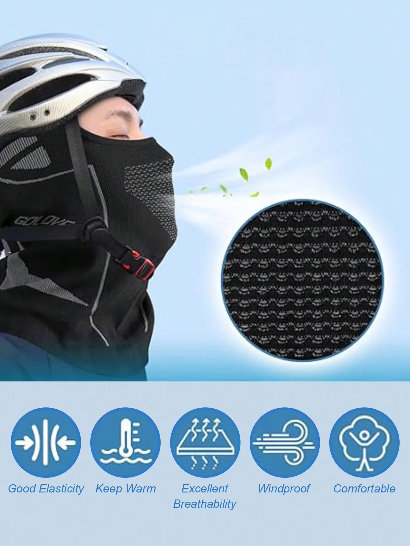หน้ากากบัลลาคลาวาเต็มหน้าสำหรั - Balaclava Ski Mask Windproof Fleece บทวิจารณ์และราคา