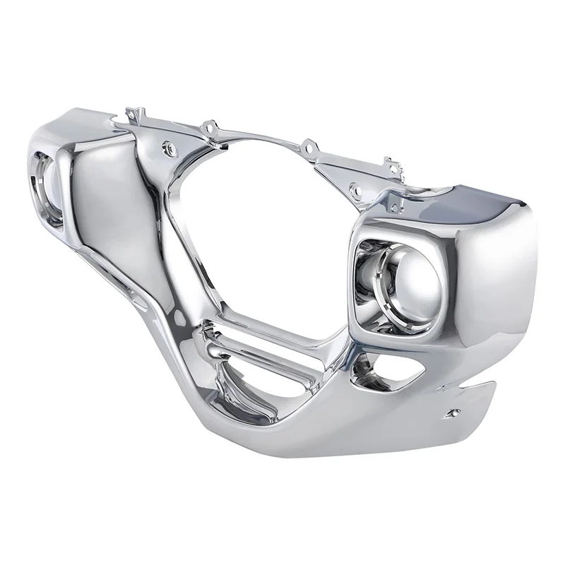 Motorcycle ABS Front Engine Cowl Cover Fairing For Honda Goldwing GL1800 2001-2011 Unpainted / Chrome