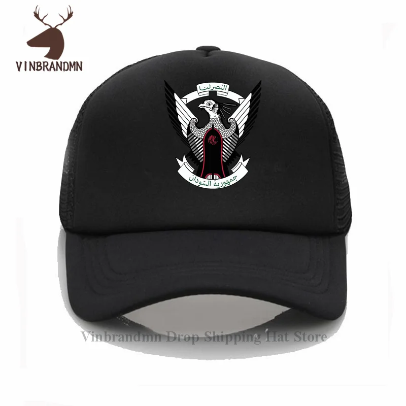 2022 hot sale fashion North Sudan Sudanese unisex baseball cap summer outdoor visor bucket hats 100% cotton hip hop fishing hats