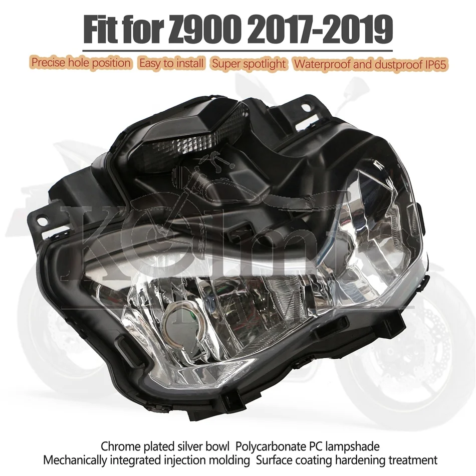 

Fit For Z900 ZR900 2017-2019 Motorcycle Front Headlight Headlamp Head Light Lamp Assembly 2018