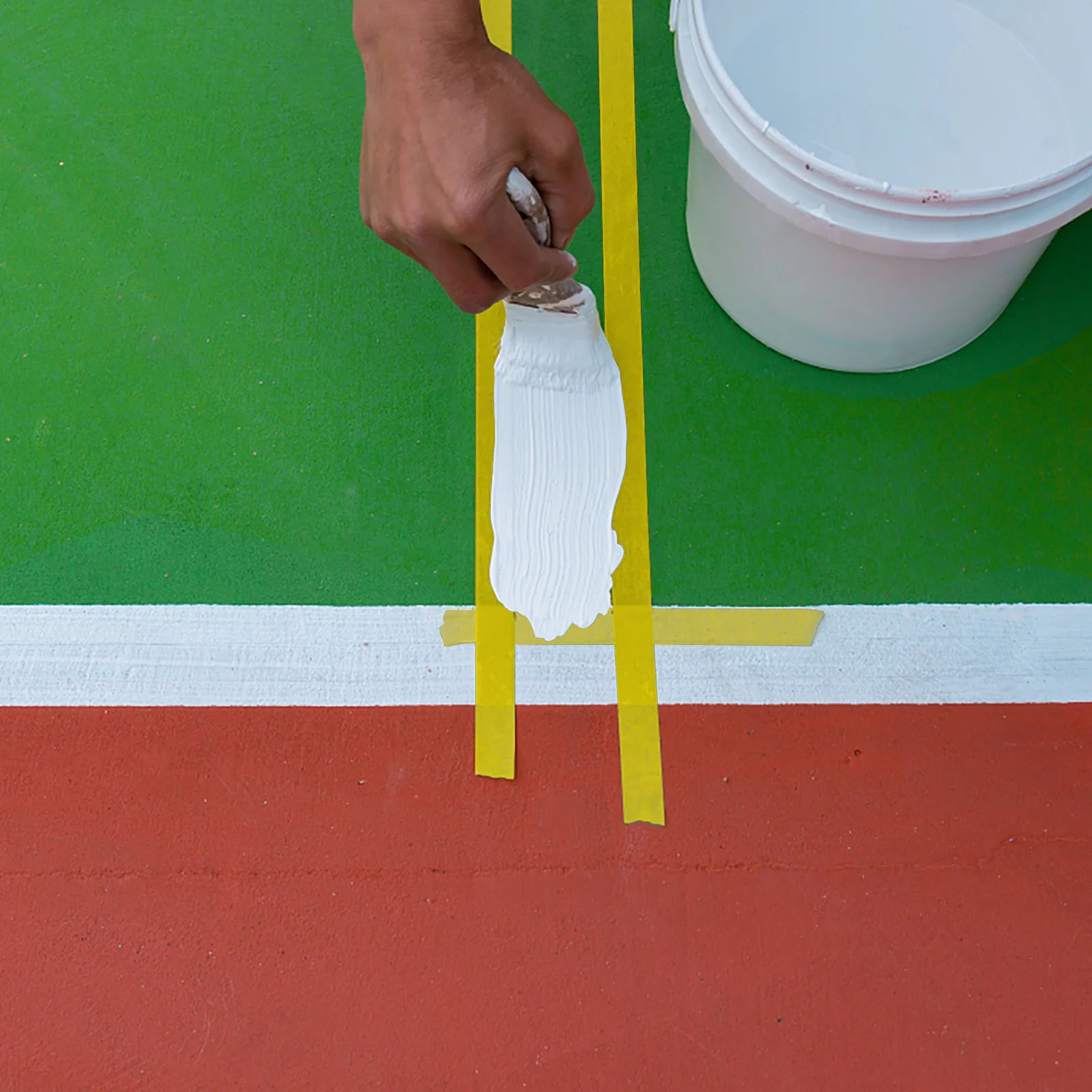 5 rollos de cinta adhesiva duradera, protección fácil de rasgar para muebles de coche, pintura en aerosol, cinta de papel colorida, cintas de papel artísticas