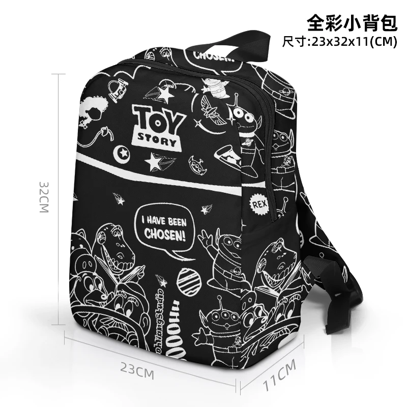 Disney Toy Story Aliens 6671 Anime Customized Backpack Mini Casual Cartoon Children Bag School Knapsack Gift