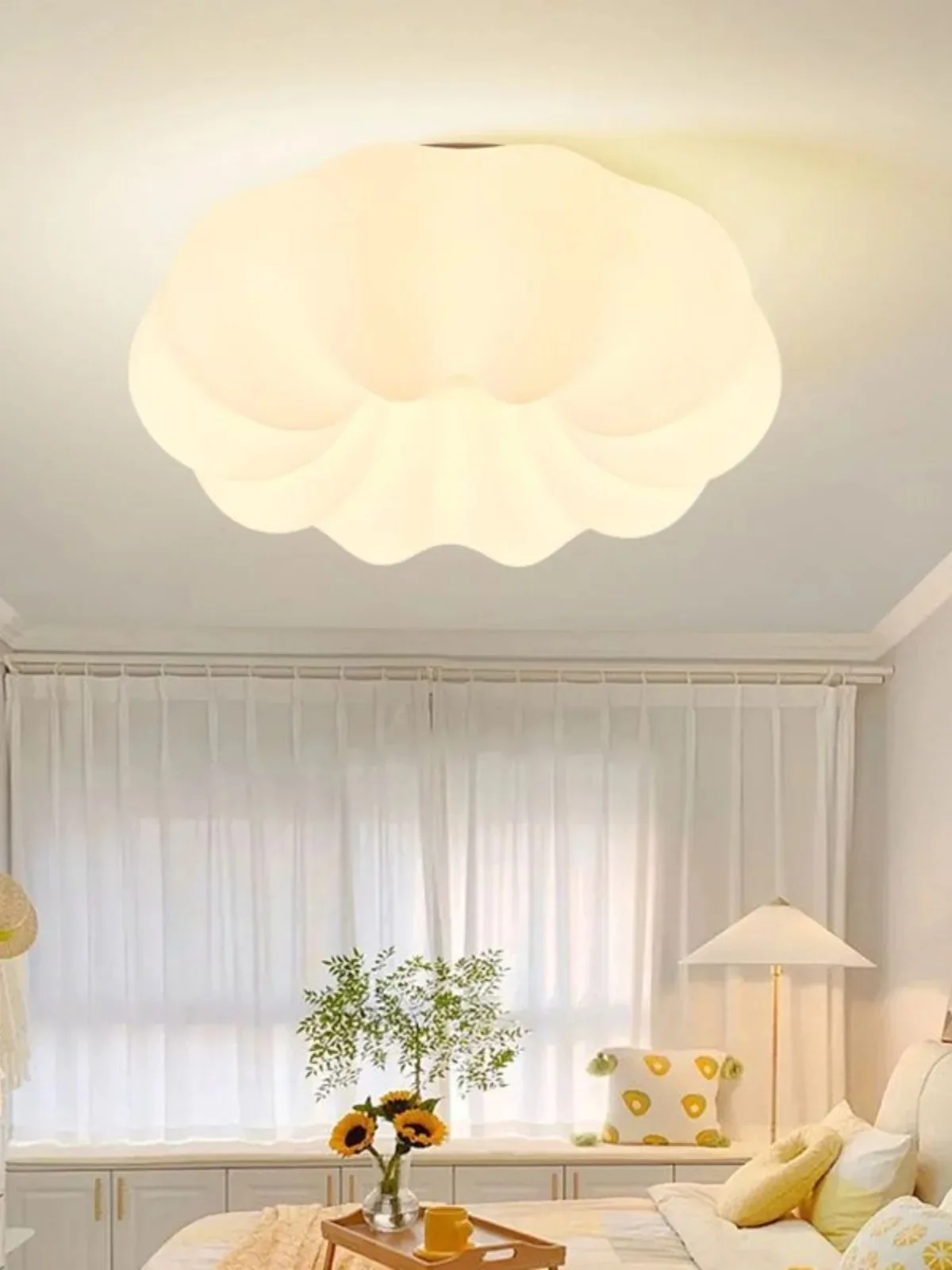 IRALAN Modern Ceiling pendant lamp Decoration home creative pumpkin shape LEDmodest ceiling lamps for room children\'s bedroom