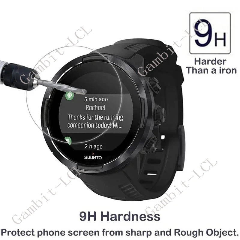 2PCS Gehärtetem Glas Für Garmin Instinct E 45MM 50MM HD Screen Protector AUF Instinct3 3 2X 2 2S Solar SmartWatch Film Abdeckung – Detail 10