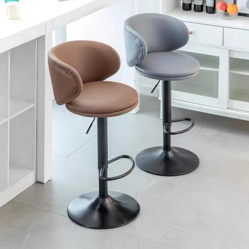 Bar Chair, Lifting and Rotating Modern Simple Light Luxury Home Bar Chair, Coffee Shop Milk Tea Shop High Stool, High Quality