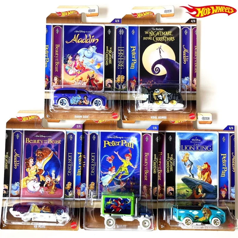 

Подлинные Hot Wheels Disney Set Series BOOM BOX KOOL KOMBI 49MERC GDG83 Масштаб 1:64, литая под давлением модель автомобиля, нераспечатанные игрушки, подарки
