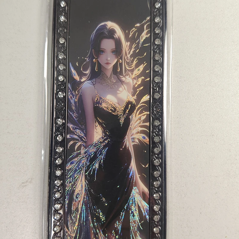 هونغكا أنيمي قطعة واحدة الحفر المعدنية تذكرة كعب بطاقات بوا هانكوك جمع بطاقات عيد الميلاد هدايا عيد الميلاد لعب الأطفال