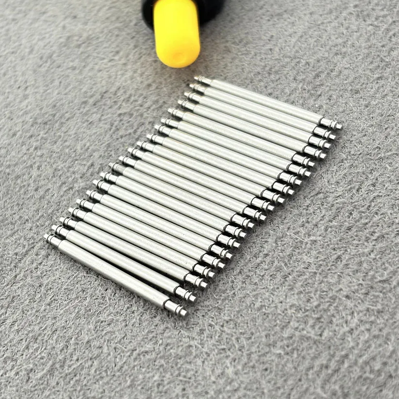 30pcs Watch accessories 304 all steel raw ear spring watch ear column 1.5 thick strap connecting rod fixing shaft ear rod