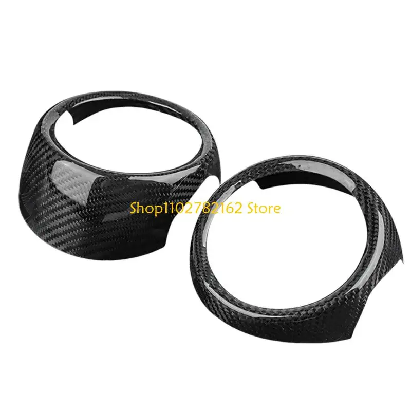 547B Door Handle Protector Carbon Fiber Door Panel Pull Trim for F56 F57