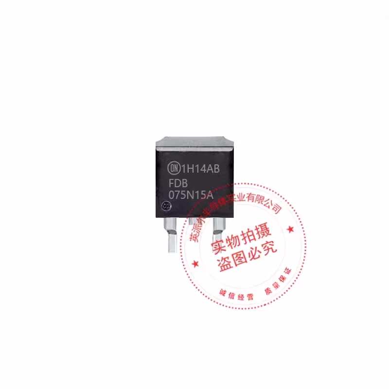 New Original 10Pcs FDB075N15A 075N15A 075N15 TO-263 150V 130A SMD Field-effect Transistor Good Quality